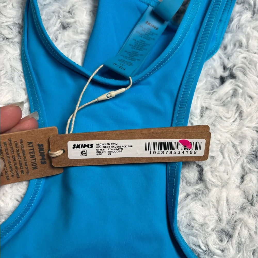 SKIMS Vibrant Blue Racerback Top
